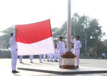 Inspektur Upacara HUT ke-80 Kemerdekaan RI, Bupati Serang Ratu Zakiyah Ajak Perangi Korupsi dan Narkoba