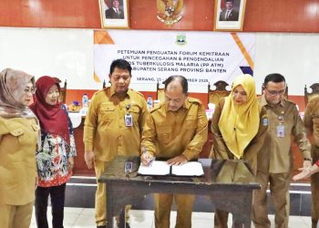 Wabup Serang Najib Hamas Ajak Lintas Sektor Tanggulangi Penyakit Menular ATM