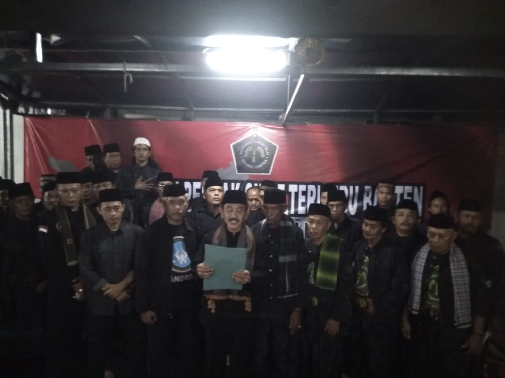 Jawara Banten Tolak People Power dan Berdoa Bersama Pasca Pilpres 2019
