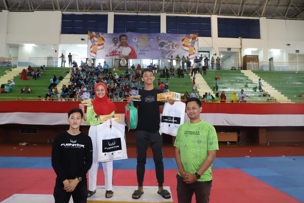 Pelajar Kota Serang Dinobatkan Jadi Atlet Taekwondo Terbaik Student Open 2019