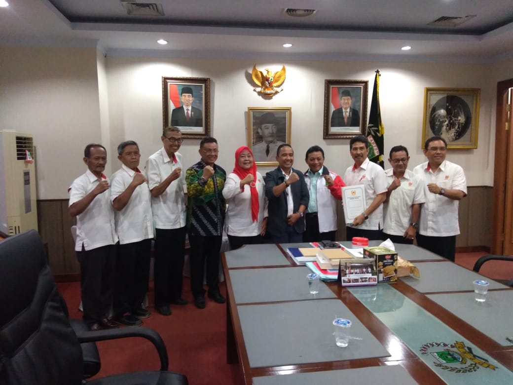 Berharap Anggaran Maksimal di 2020, KONI Sowan ke Ketua DPRD Banten