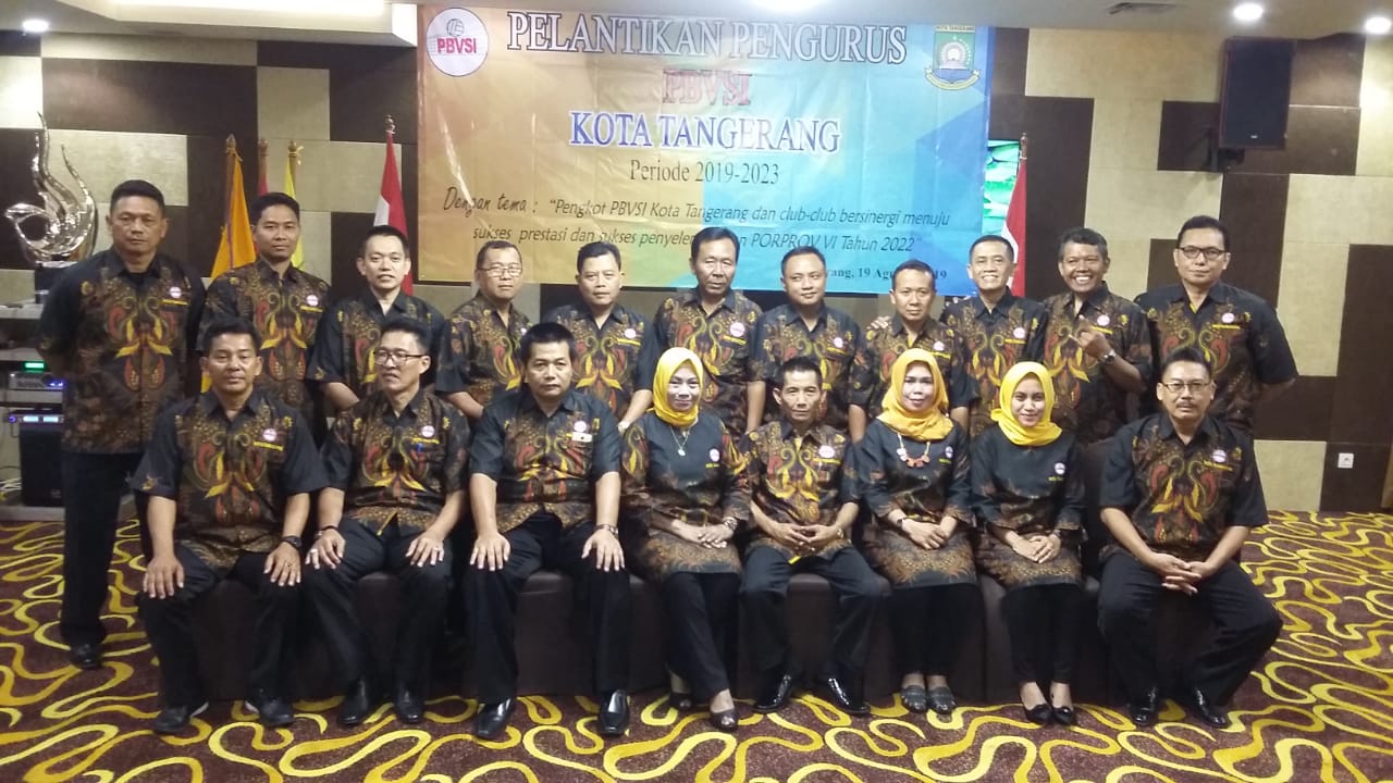 Resmi Dilantik, Ini Fokus PBVSI Kota Tangerang