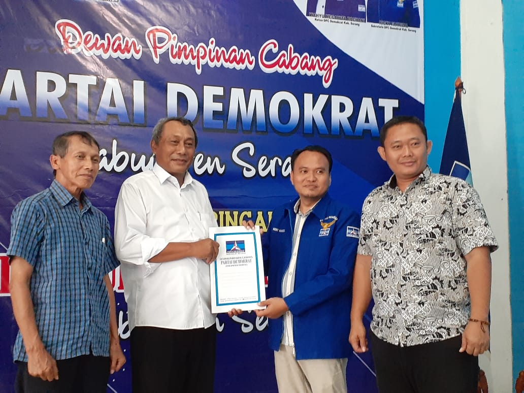 Pandji Tirtayasa Resmi Melamar ke Partai Demokrat