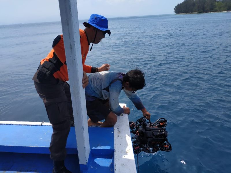 Pencarian 3 WNA yang Hilang di Pulau Sangiang Terkendala Cuaca