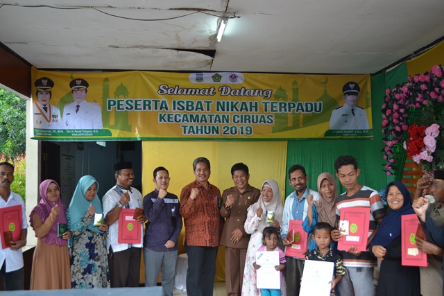 Dua Ribu Pasutri di Kabupaten Serang Bakal dapat Buku Nikah