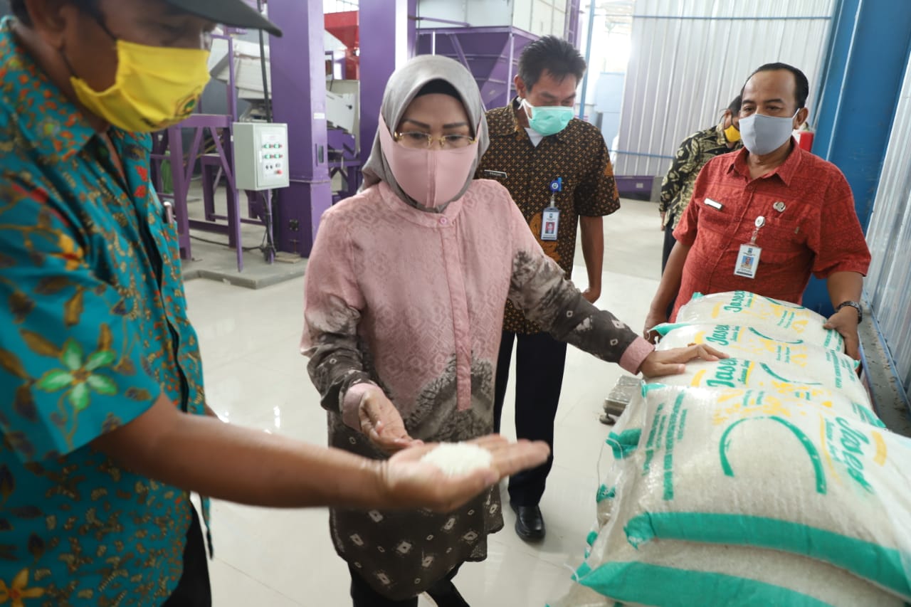 Bantu Korban Covid-19, Bupati Serang Turunkan Beras Jaseng