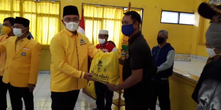 Ditengah Pandemi, Andika Serukan Gerakan Tengok Kanan Kiri Untuk Seluruh Kader Golkar