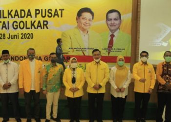 Andika Hazrumy Dampingi Empat Paslon Terima Rekomendasi Untuk Pilkada 2020 di Banten