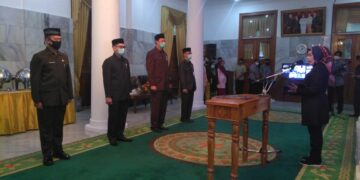 Bupati Serang Lantik Empat Pejabat Baru