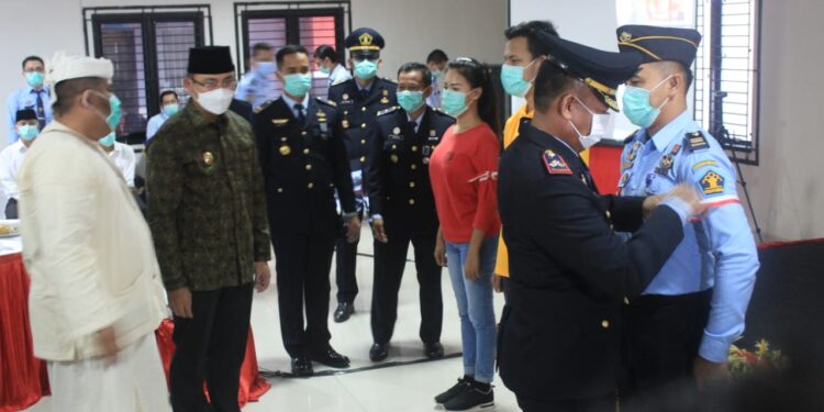 Disaksikan Wagub, Napi Banten Nyatakan Siap Jadi Relawan Vaksin Covid 19