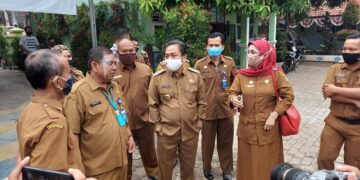 Wakil Walikota Serang Monitoring Langsung Pembelajaran Tatap Muka
