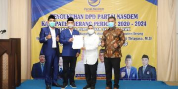 Di Pilkada Kabupaten Serang, NasDem Siap Pecat Kader Pembelot