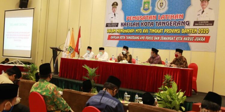 Puluhan Kafilah Kota Tangerang Jalani Pemusatan Latihan
