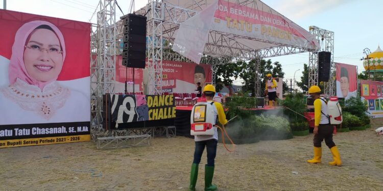 Jelang Daftar ke KPU, Tatu-Pandji Gelar Doa Bersama Ratusan Ulama