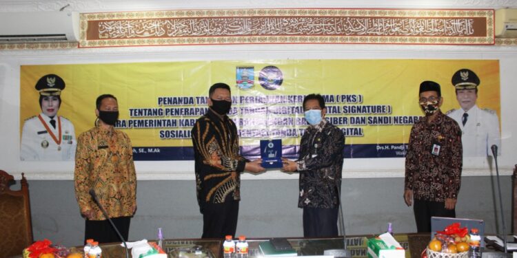 Pemkab Serang Mulai Terapkan Tanda Tangan Digital
