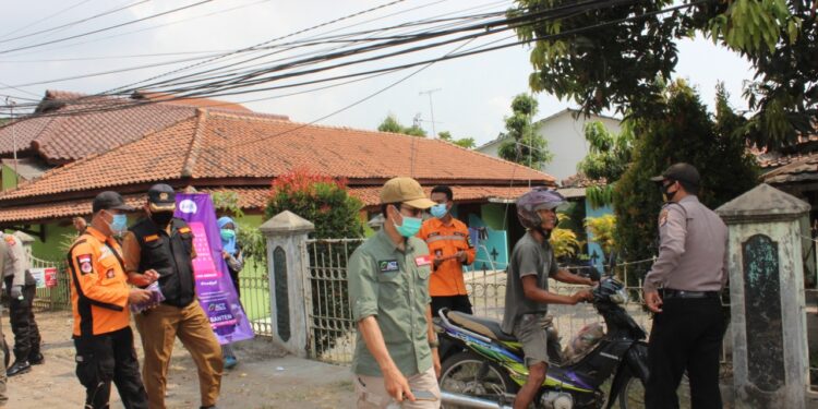 Tim Gugus Tugas Kabupaten Serang Sanksi Puluhan Pelanggar