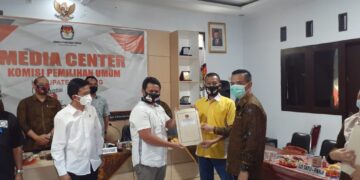 Dua Paslon Ditetapkan Maju Pilkada Kabupaten Serang 2020