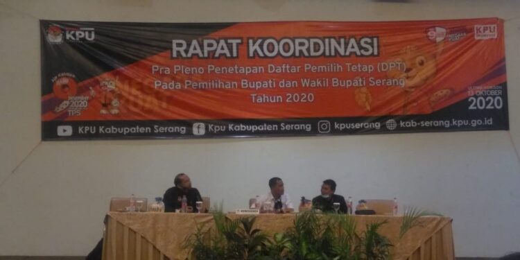 Jumlah Pemilih di Kabupaten Serang Bertambah