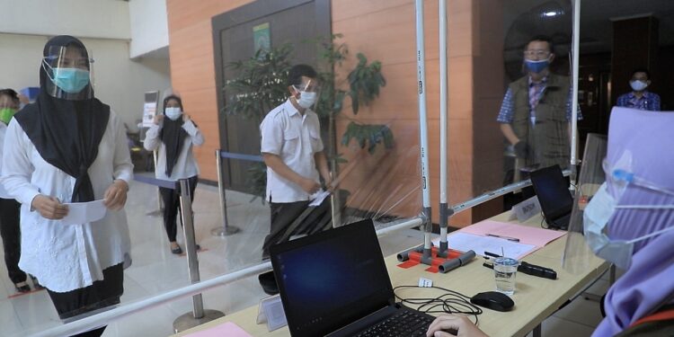 Pemkot Tangerang Gelar Simulasi Tes SKB CPNS 2020