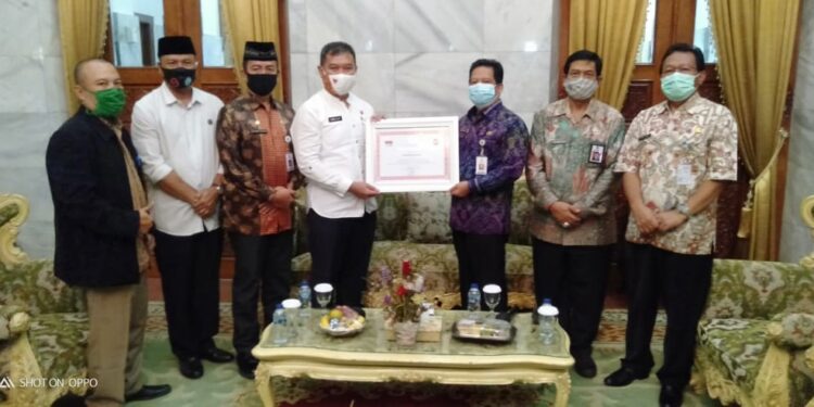 Terkait LPPD, Pemkab Serang Raih Penghargaan dari Mendagri