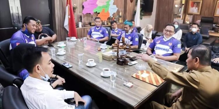 Walikota Serang Terima Audiensi PABERSI, PABSI, dan PBFI