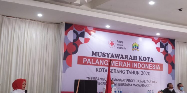 Istri Wagub Banten Kembali Ketuai PMI Kota Serang