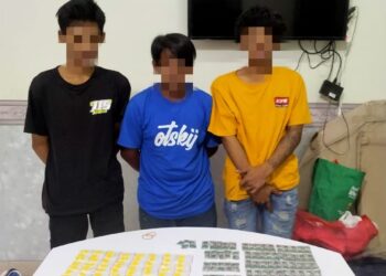 Tiga Pemuda di Tangerang Ditangkap Ditresnarkoba Polda Banten