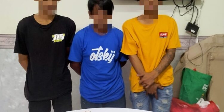 Tiga Pemuda di Tangerang Ditangkap Ditresnarkoba Polda Banten