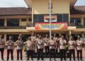 2 Kasat dan 5 Kapolsek Daerah Hukum Polres Cilegon di Rotasi