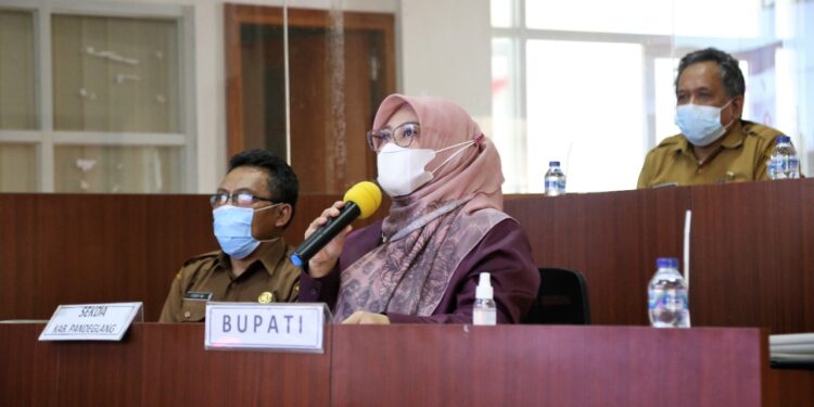 Pada LKPD 2020 Bupati Irna Harapkan Pandeglang Bisa Kembali WTP