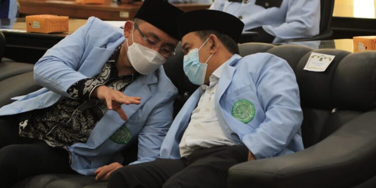 Buka Muswil VI BKPRMI Banten, Wagub Ajak Remaja Mesjid Lawan Covid 19