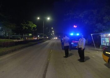 Antisipasi Balap Liar Polres Cilegon Laksanakan Patroli Skala Besar