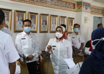 Puluhan Pejabat Pemkab Serang Disuntik Vaksin Sinovac