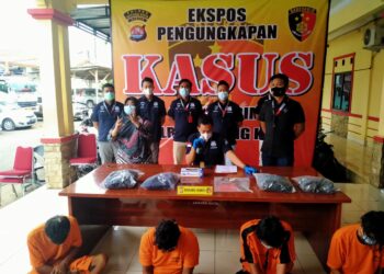 Satreskrim Polres Serang Kota, Berhasil Tangkap Pelaku Pembacokan di Pasar Rau