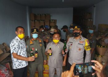 Agendakan Razia Pekat Demi Terwujudnya Trantibum