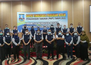 Inspektorat Kabupaten Serang Terus Komitmen Lakukan Pembinaan dan Pengawasan