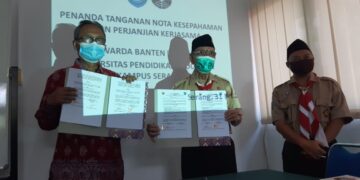 Pramuka Banten Buka Jalur Khusus Masuk 4 PTN