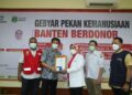Pendonor Darah Sukarela di Banten Diberi Penghargaan
