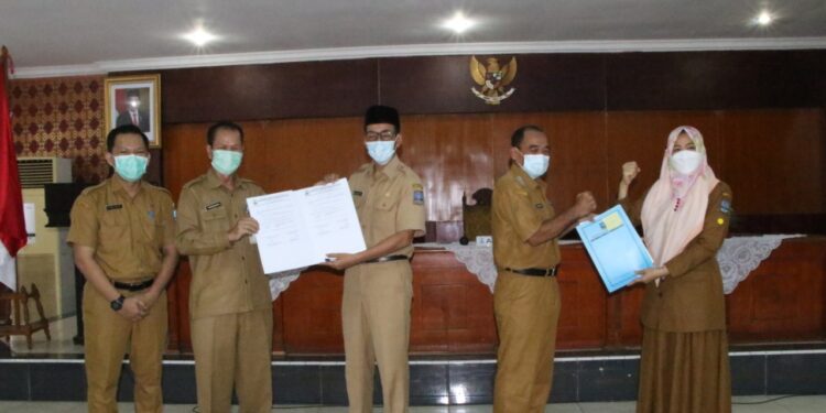 Pemkab Serang Serah Terima Website Dinas dan Kecamatan