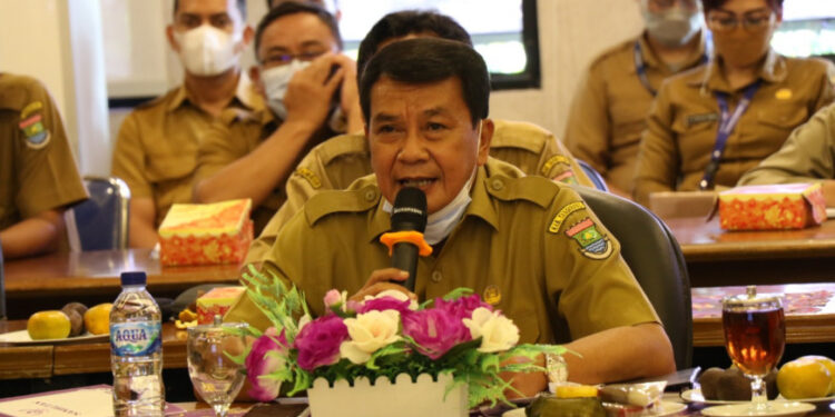 Sekda Terima Kunjungan Lapangan Kemenkominfo Mengenai Smart City