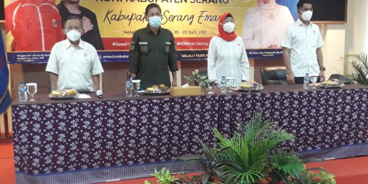 KONI Kabupaten Serang Atur Strategi Jitu Hadapi Porprov VI Banten