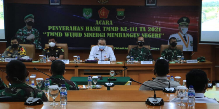 Zaki Apresiasi Kegiatan TMMD ke-111