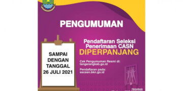 Pendaftaran CASN Tahun 2021 Kabupaten Tangerang Diperpanjang