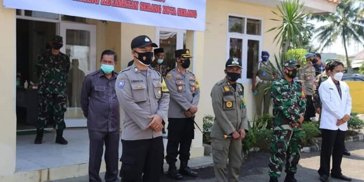 Panglima TNI dan Kapolri Pantau Penanganan Covid-19 di Kota Serang
