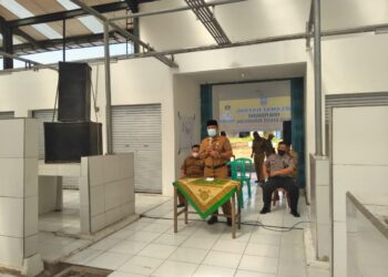 Diskoperindag Sosialisasi Relokasi Pasar Padarincang Kepada Para Pedagang