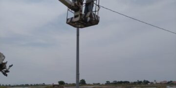 PJU untuk Wilayah Cikande dan Anyer Mulai Dipasang Dishub Kabupaten Serang