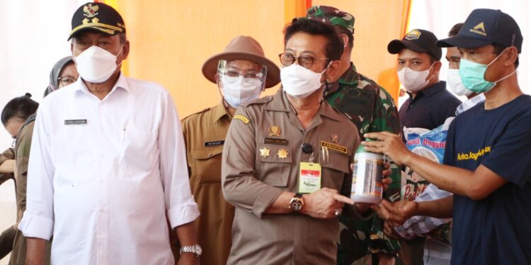 Mentan RI Pantau Penyaluran KUR di Kabupaten Serang