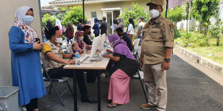 7 Ribu Masyarakat Pagedangan Ikut Vaksinasi