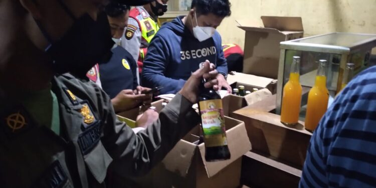 Satpol PP dan Polres Serang Terus Perkuat Operasi Pekat