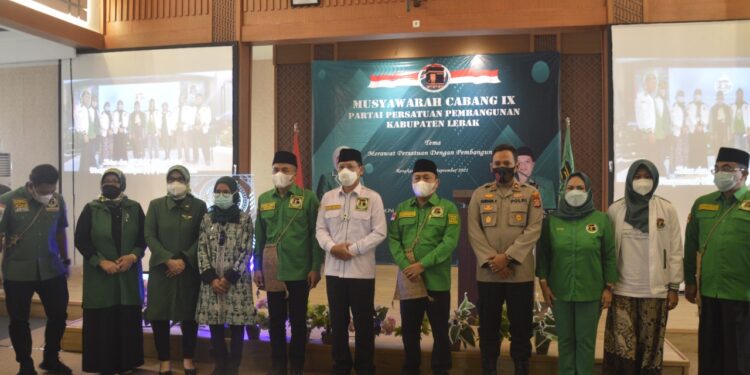 Hadiri Muscab IX PPP Lebak, Ini Pesan Subadri Ushuludin